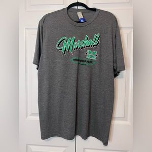 Marshall University Thundering Herd NWT Gray Crewneck. Men’s XL.
